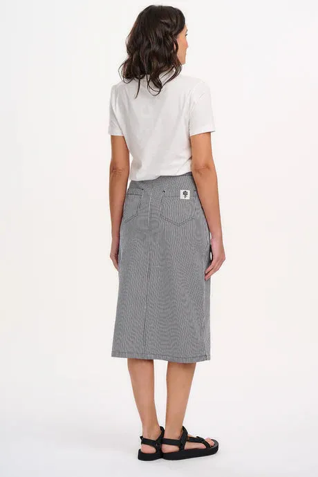 Amaya Stripe Midi Skirt