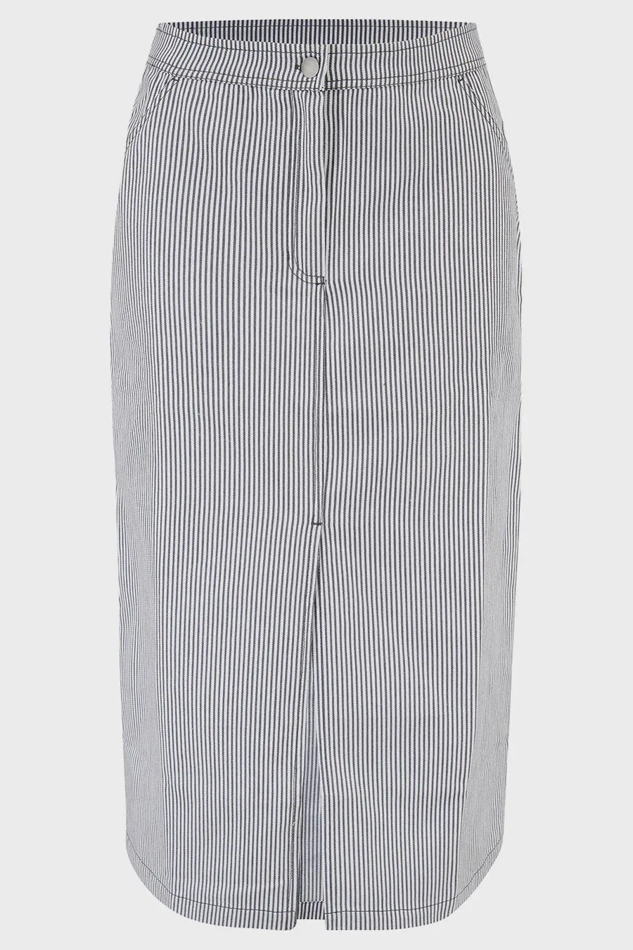 Amaya Stripe Midi Skirt
