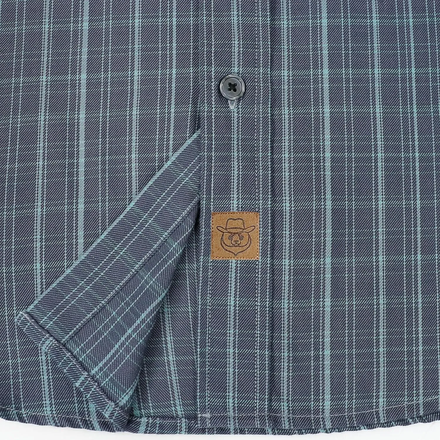 Dubinik Mens Short Sleeve Button Down Mens Button Up Short Sleeve Two Pockets Soft Vintage Regular Fit Mens Casual Shirts
