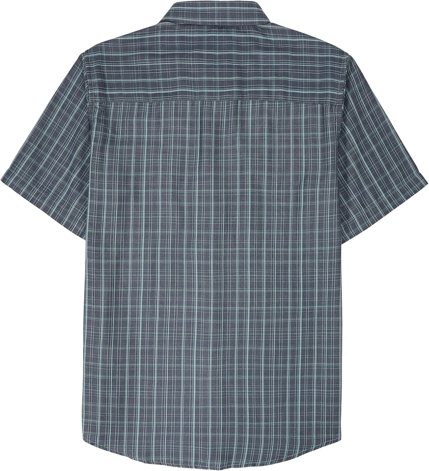 Dubinik Mens Short Sleeve Button Down Mens Button Up Short Sleeve Two Pockets Soft Vintage Regular Fit Mens Casual Shirts