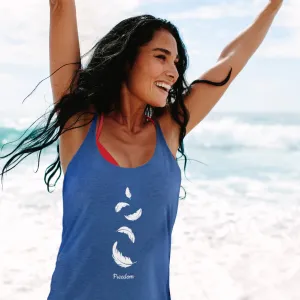Freedom feathers tank top